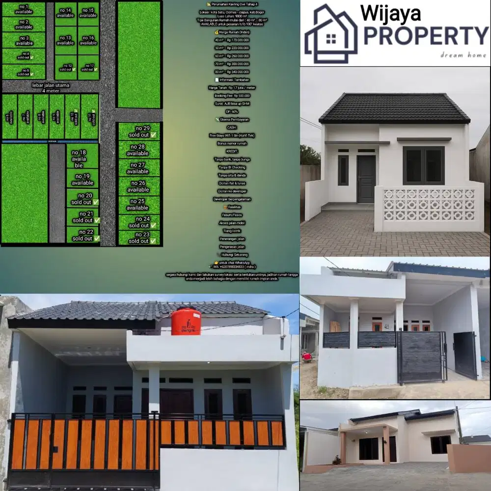 Rumah/tanah murah
