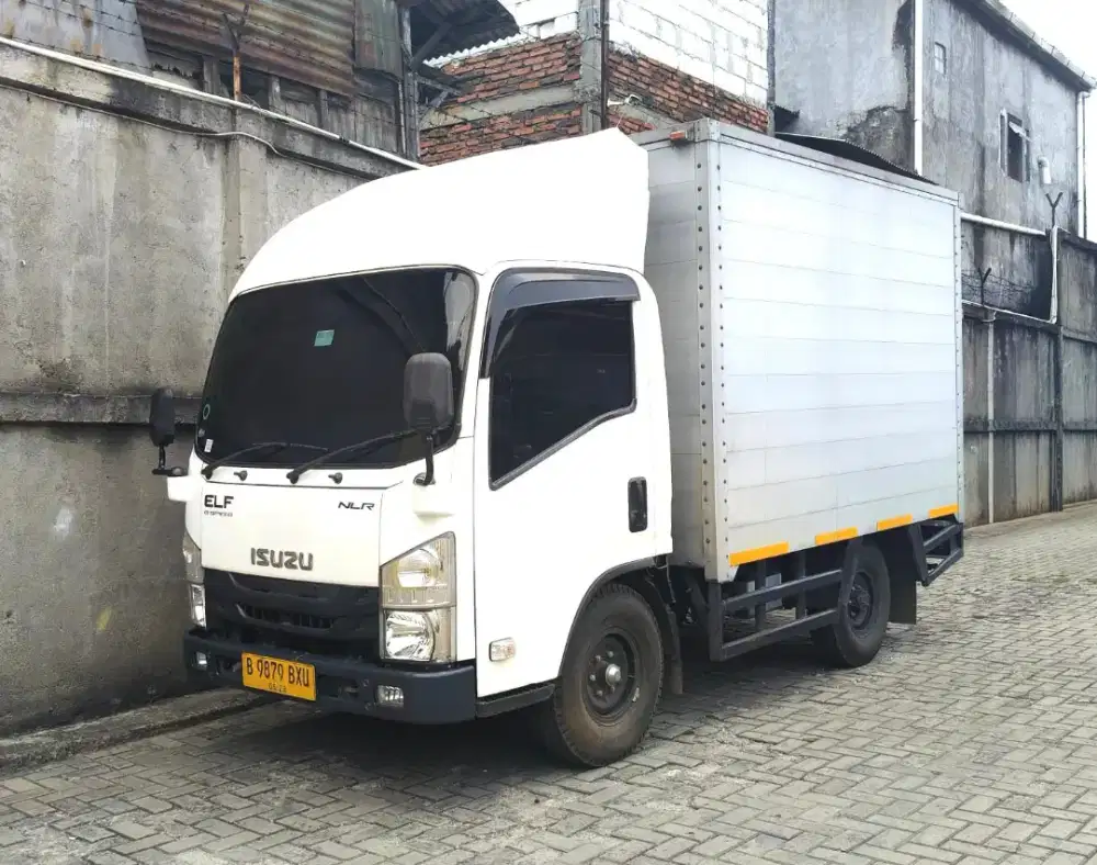 MULUS+banBARU MURAH Isuzu elf engkel NLR Box aluminium 2023