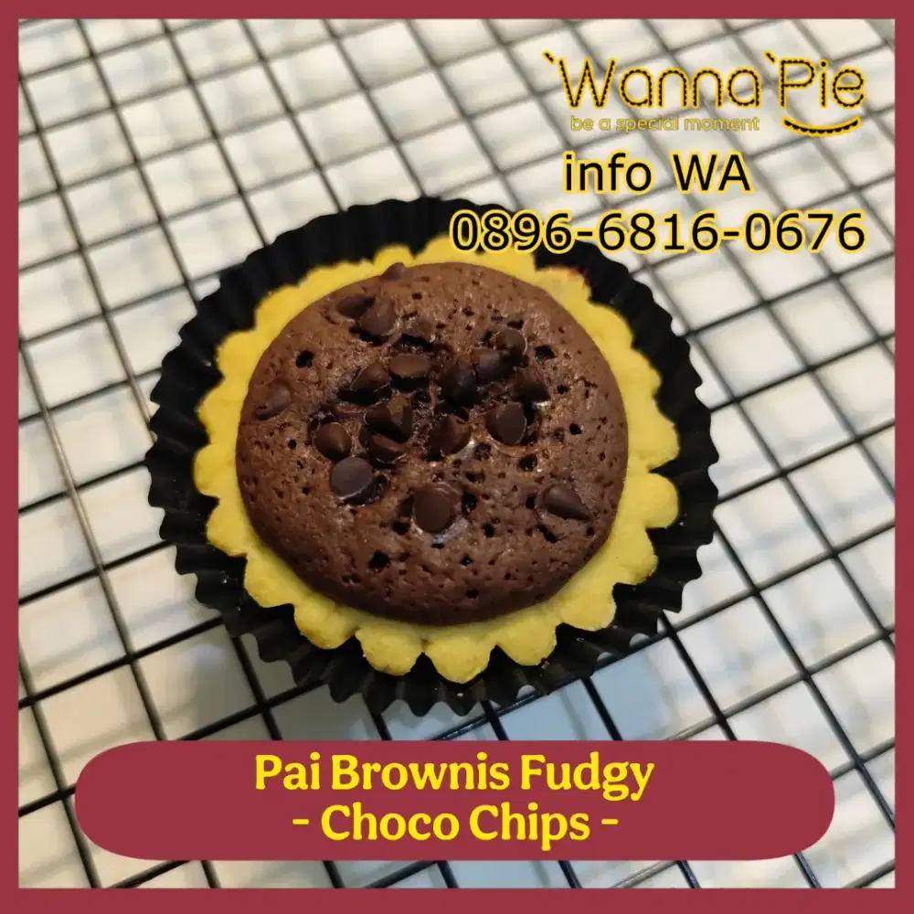 Hampers Kue Ultah Wanna Pie Pai Brownis Fudgy Empuk Renyah Manis Gurih