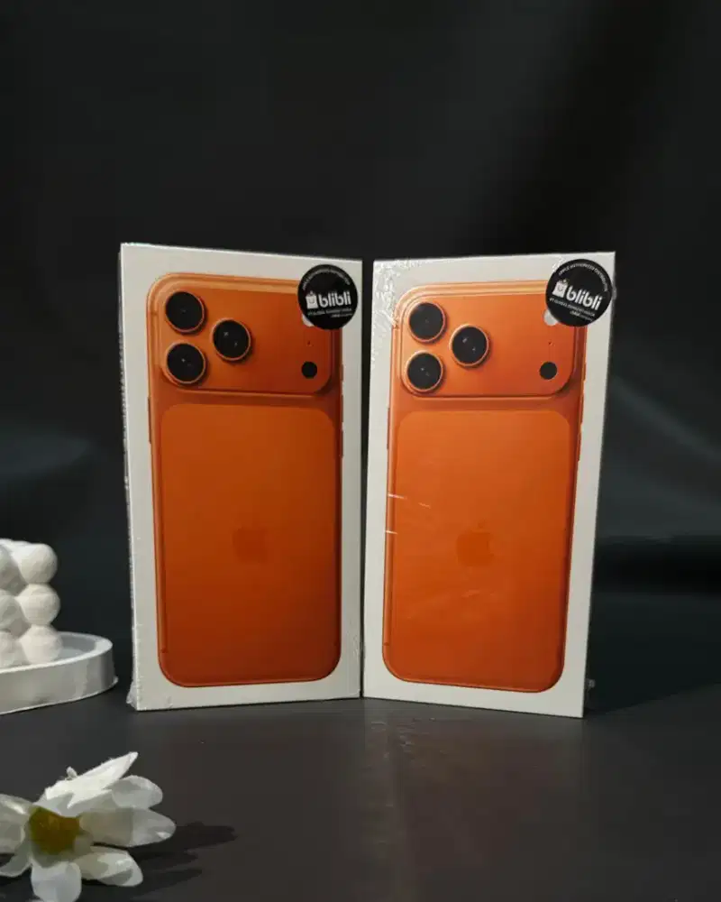 iPhone 17 Pro Max 256Gb Cosmic Orange Baru, Segel& Garansi Resmi