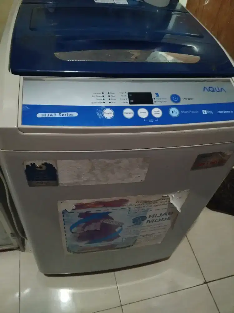 Jual mesin cuci 1 tabung aqua