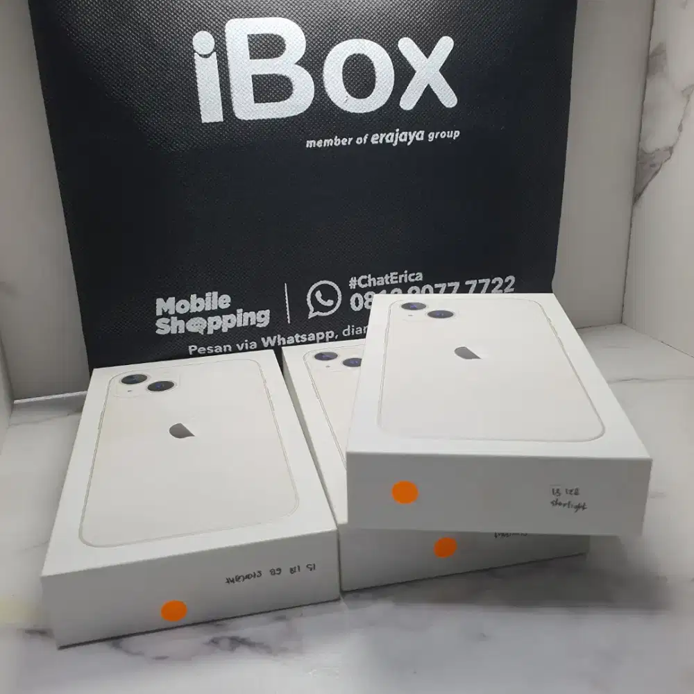iPhone 13 128 Starlight New BNIB Garansi IBOX
