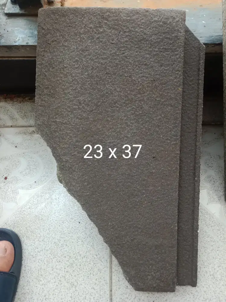 Genteng minimalis flat