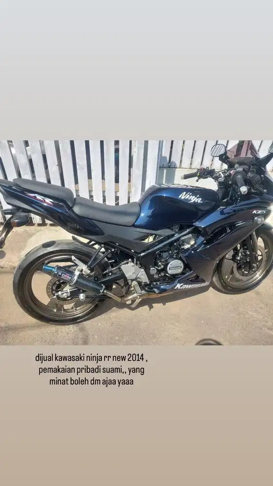 Dijual Ninja RR 2014