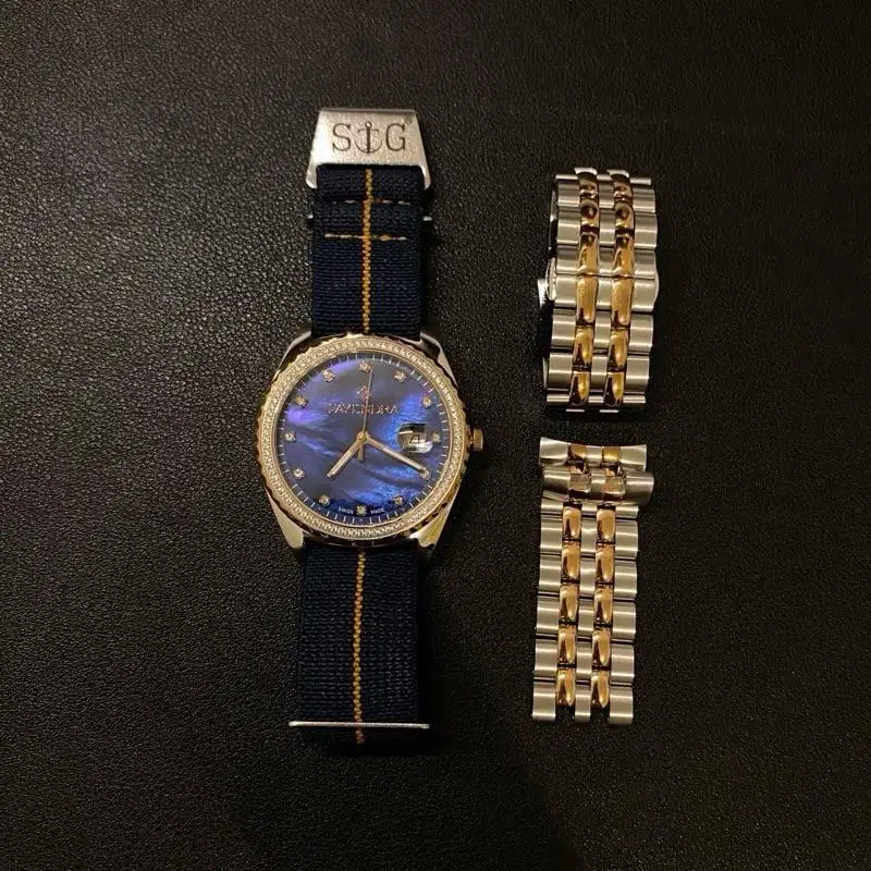 fayendra watch gold and silver