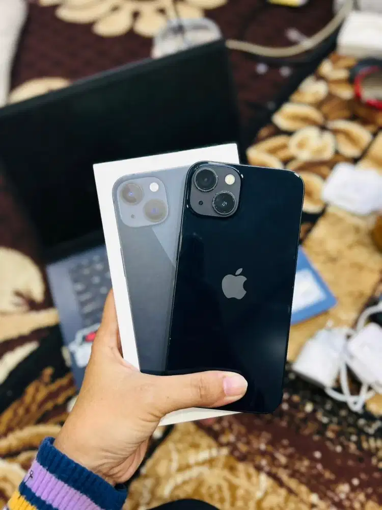 13 256 iBox - full set Ori - midnight - garansi toko 1bulan