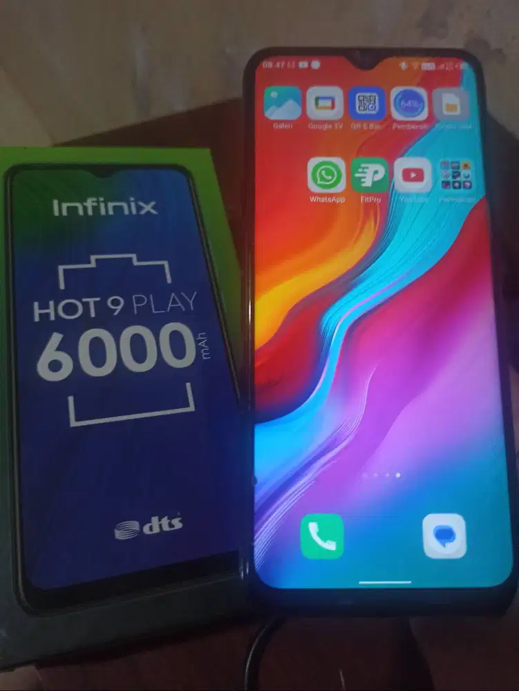 dijual hp infinix ram 32gb