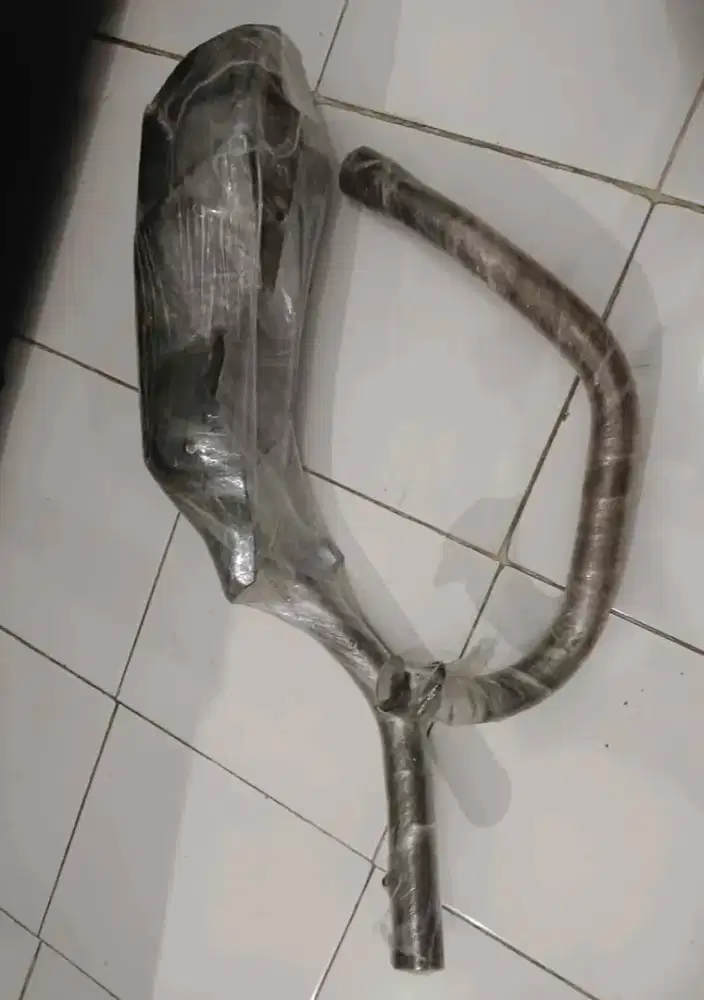 Kenalpot byson karbu ori copotan
