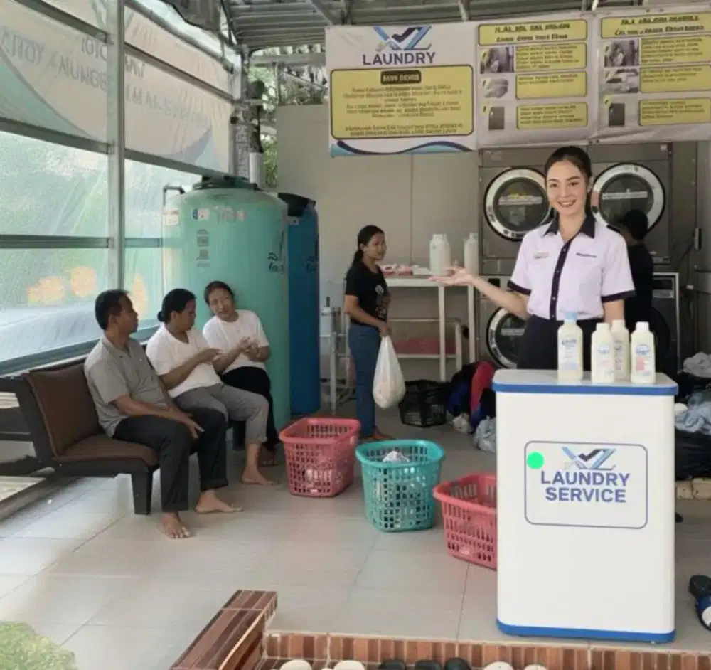 Admin Laundry & pegawai rumah makan Lippo Cikarang