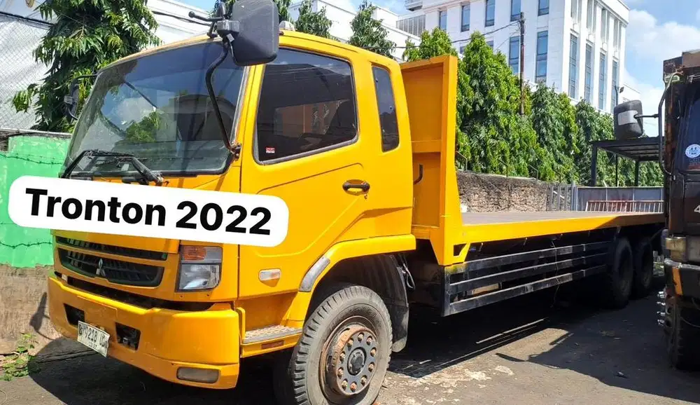 50rbKM+banBARU MURAH Mitsubishi Fuso tronton losbak 2022 load bak los