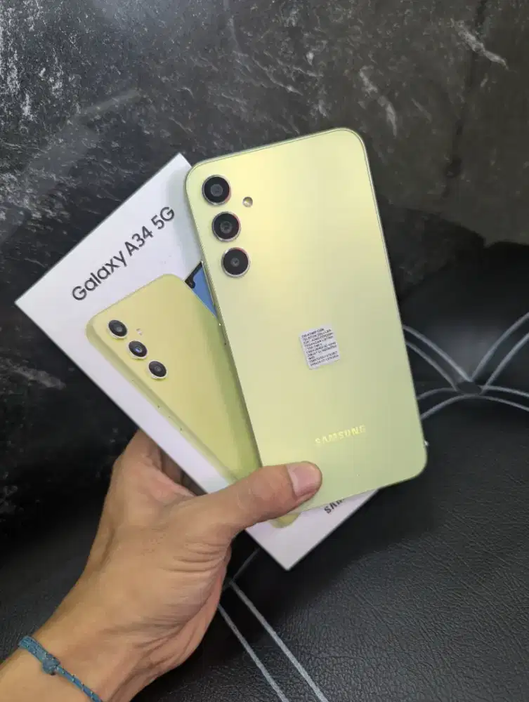 SAMSUNG A34 5G 8/256 NORMAL GARANSI SEIN