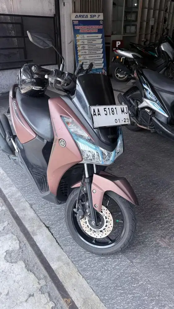 Yamaha lexi 2017 plat aa pajak on keyles