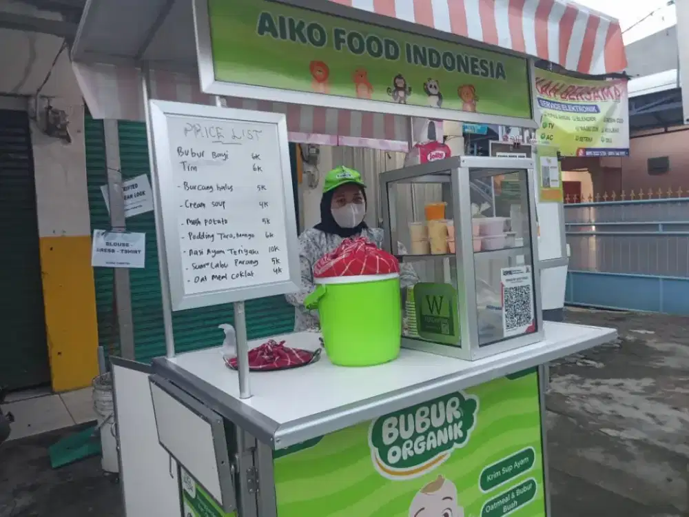 LOWONGAN KERJA JAGA STAND BUBUR BAYI