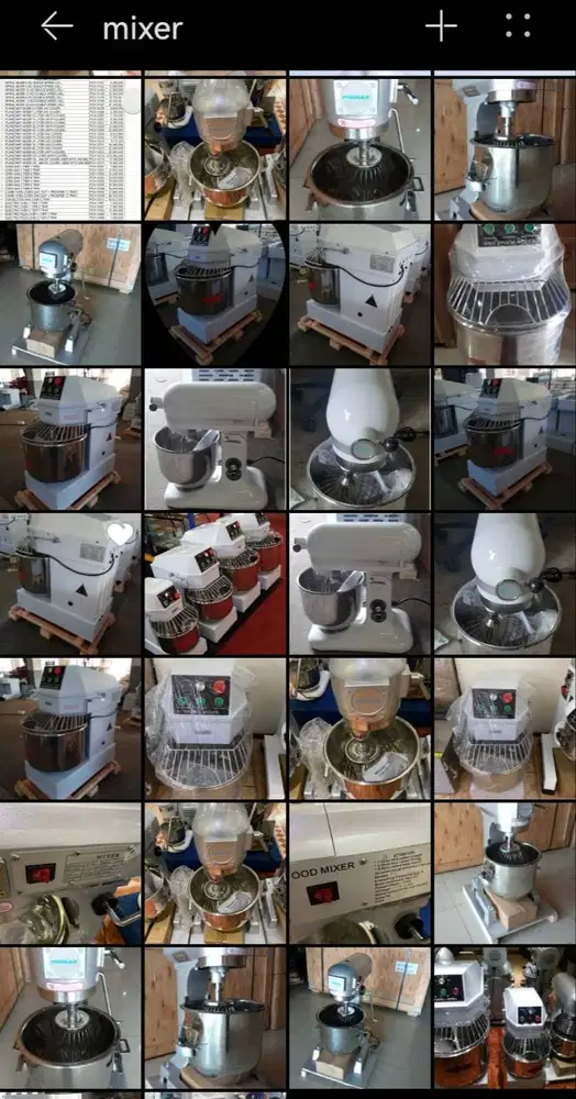 Jual Mixer Horeca Bakery