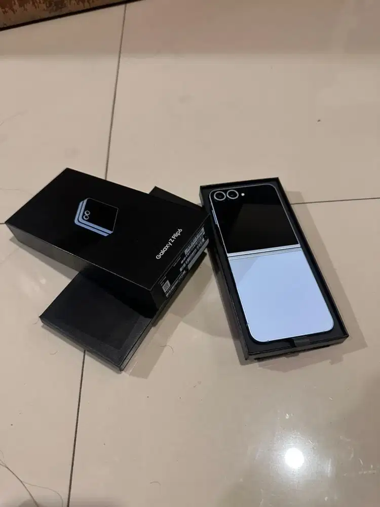 samsung galaxy z flip6 256gb mulus fullset ori sein indo