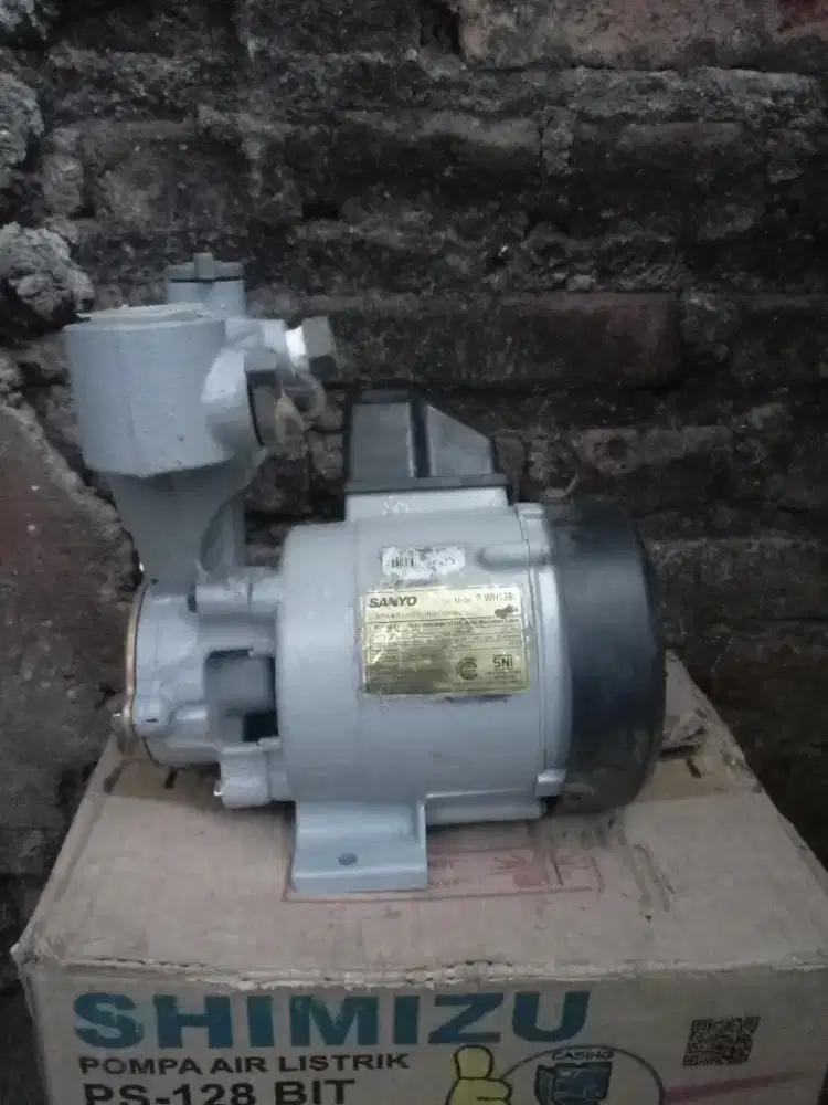 Pompa air Sanyo bekas original siap pasang