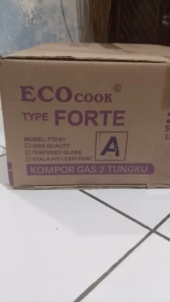 KOMPOR GAS 2 TUNGKU SEKEN RASA BARU