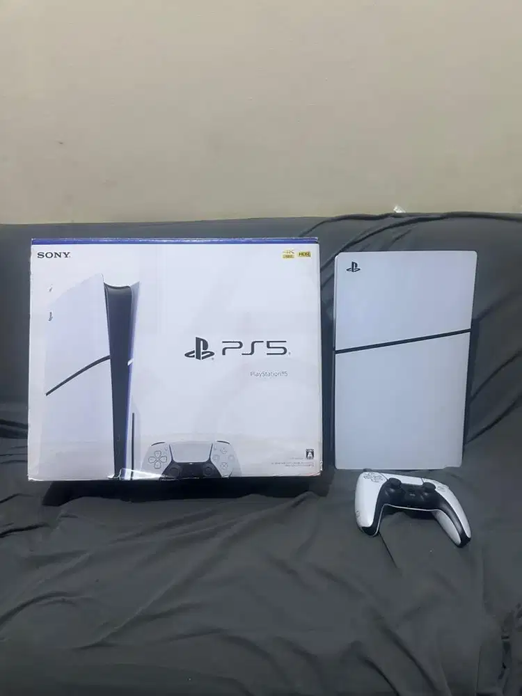 PS5 Slim Disc 1 dualsense fullset mulus free games