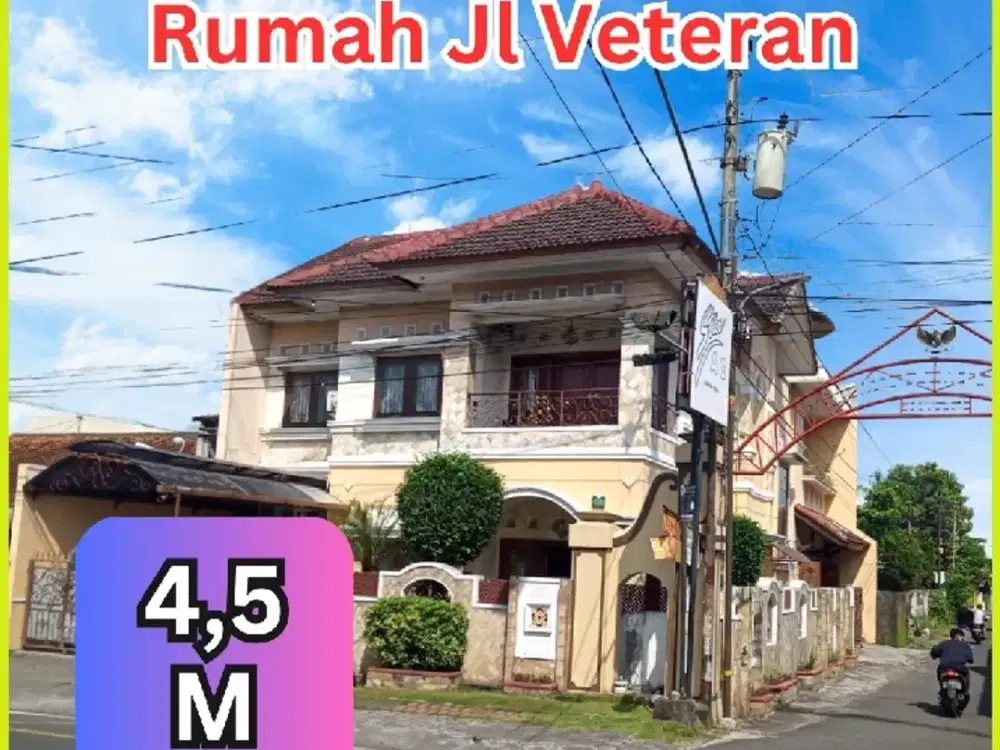 Rumah Jalan Utama Veteran Gembira loka Jogja