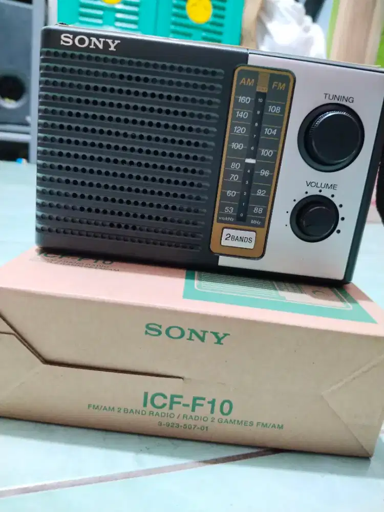 Jual radio merk sony