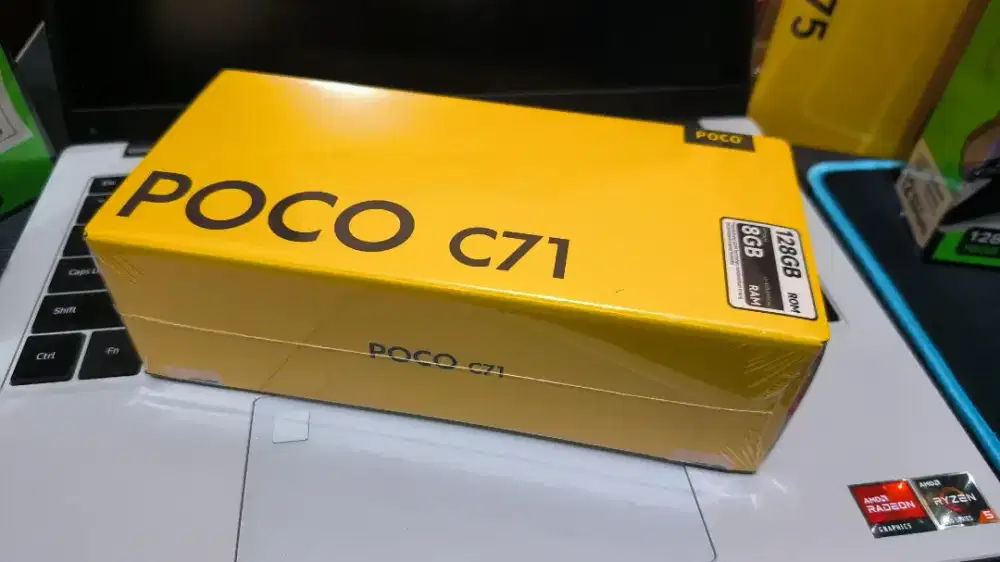 XIAOMI POCO C71. RAM 4GB+128GB. BARU/SEGEL/GARANSI RESMI. BISA COD SRG