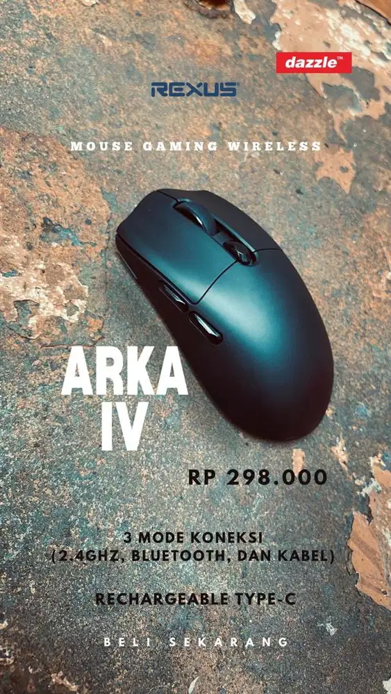 Mouse Gaming Rexus ARKA IV RX-115