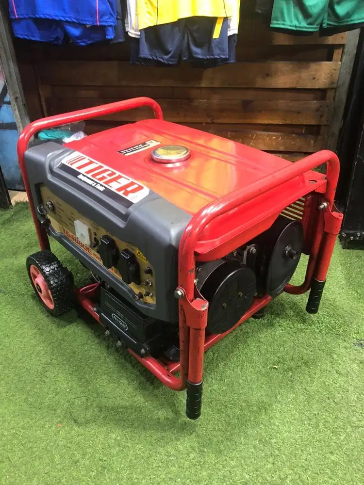 Jual sayang jenset genset tiger 4880 bensin irit