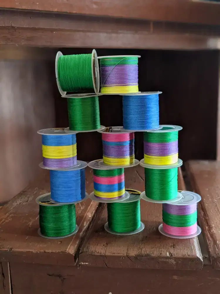 Benang PE Murah Panjang 150Meter x+4 Senar Pancing