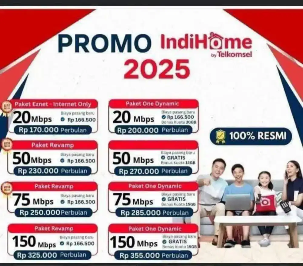 Ayoo Mau berlangganan Wifi Indihome Jakarta Timur