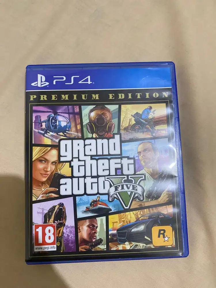 Kaset ps4 Gta v
