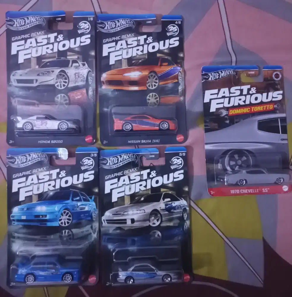 Hotwheels Seri Fast n Furious