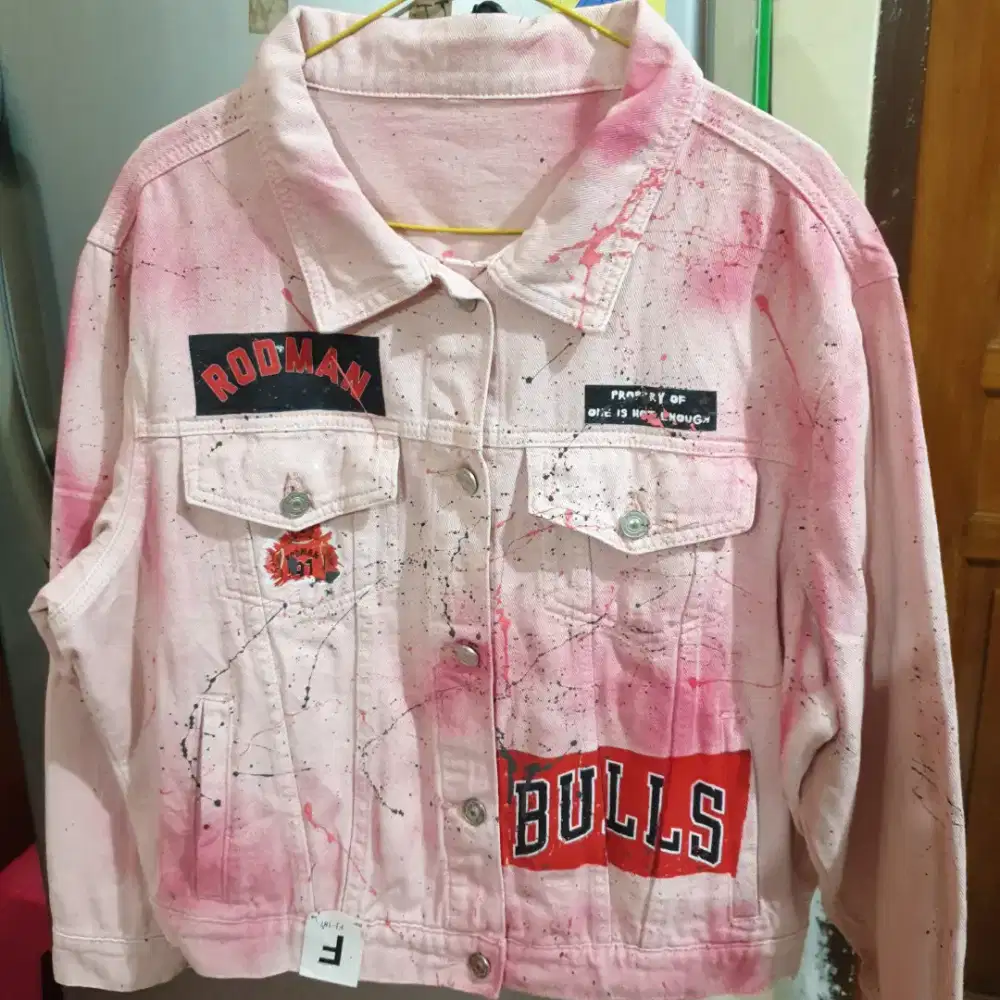 Jaket jeans custome