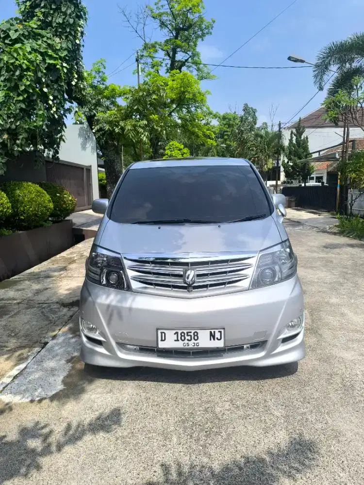 Alphard ASG 2.4 at 2007 silver