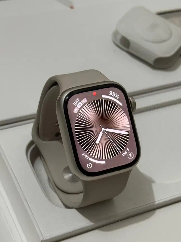 iBox Apple Watch Series 8 41mm Starlight Fullset ID/A