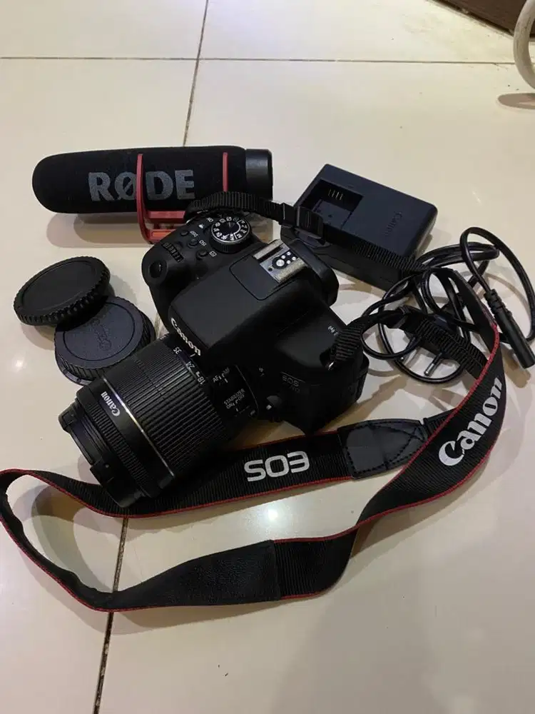 Canon EOS 750D Kamera DSLR Like New