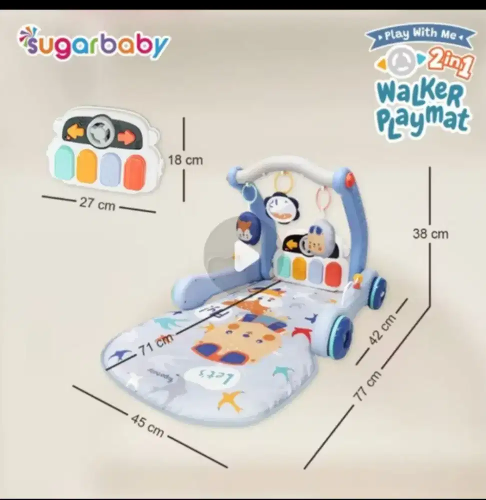 Playmat 2 in 1 sugar baby
