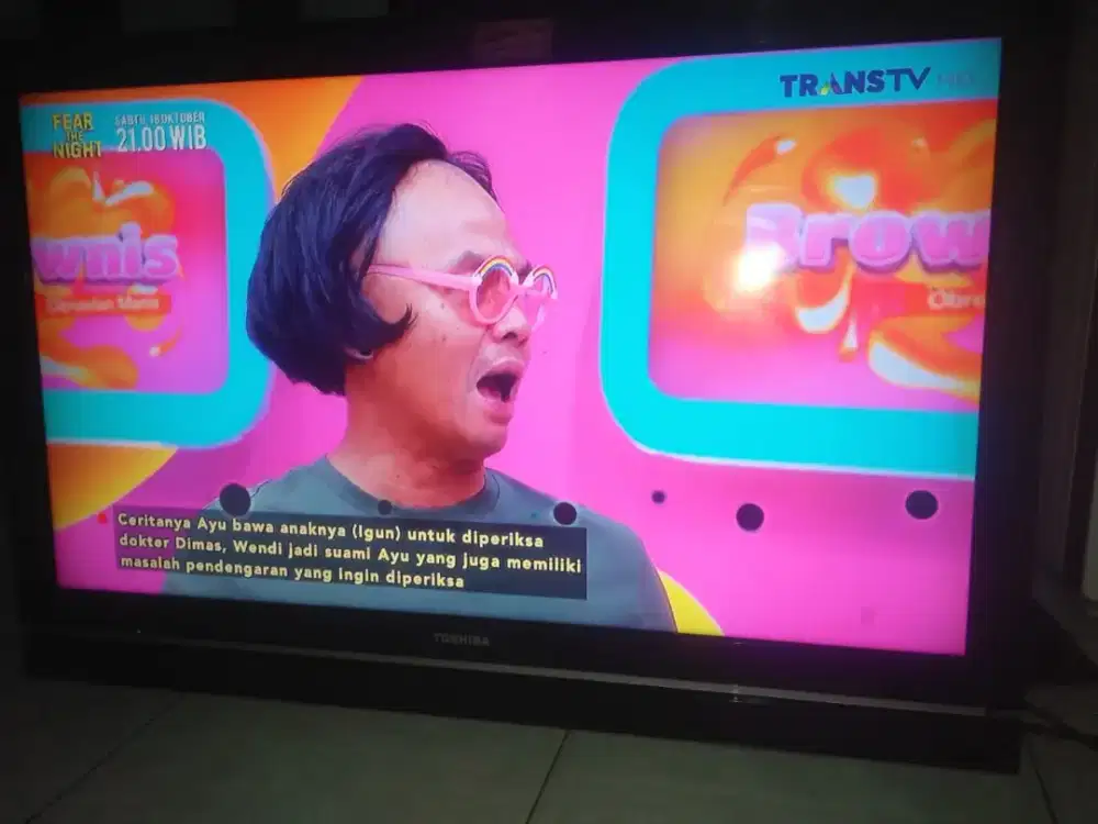 TV LCD 40INCH TOSHIBA DAN STB ALDO