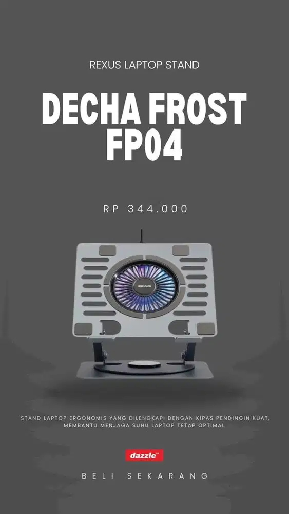 Cooler + stand laptop rexus FP04