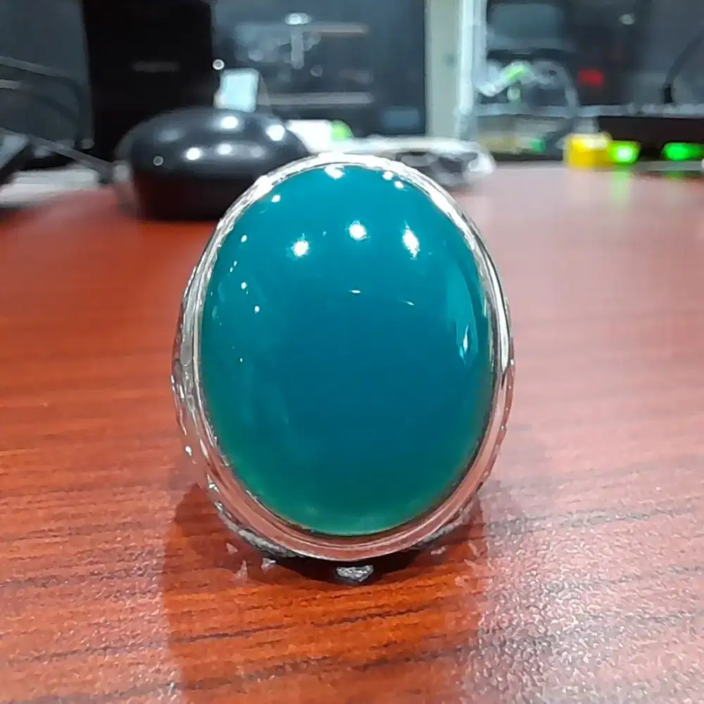 Bacan doko medium ring perak garut