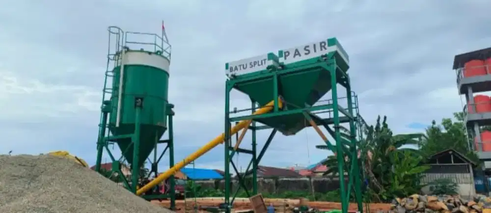 Batching plant kapasitas 15-25m³/jam