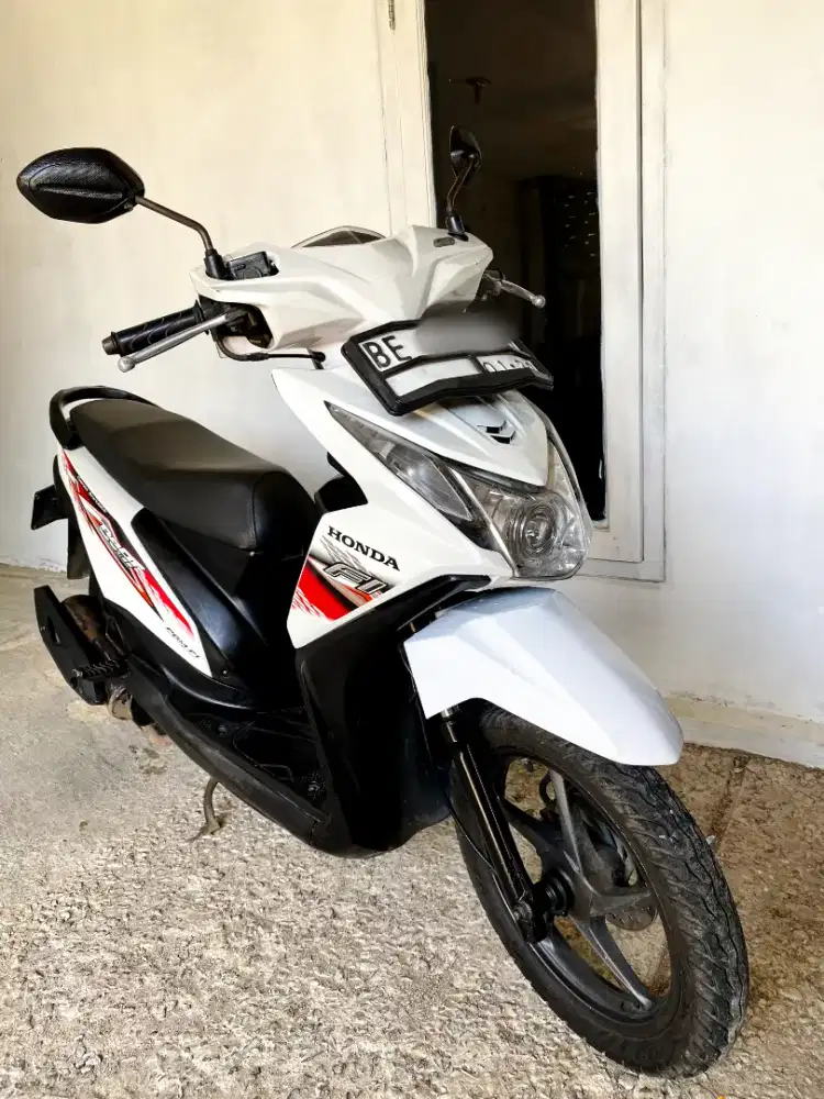 Honda Beat 2015 Lengkap Plat Balam Pajak Hidup Plat Panjang 2030