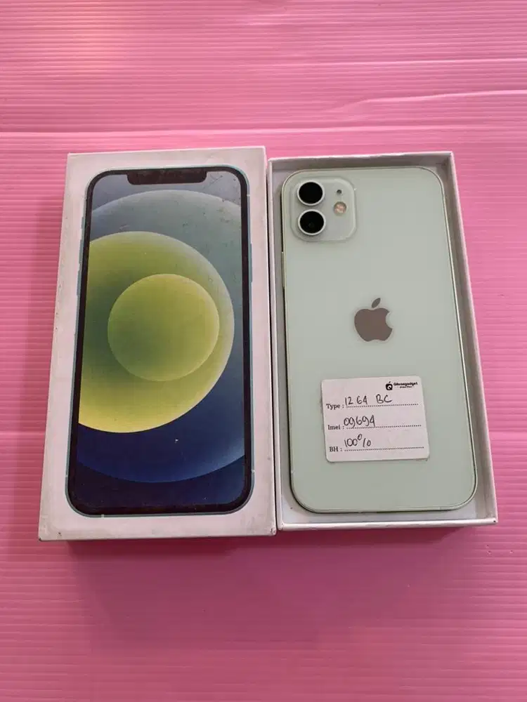 IPHONE 12 64GB BEACUKAI TERDAFTAR