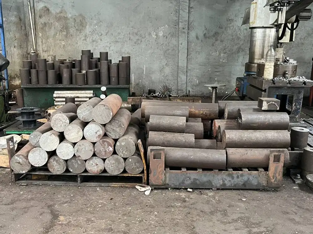 Round Bar / Shaft Baja Paduan 7225 / AISI 4140 / 42CrMo Preharden +QT