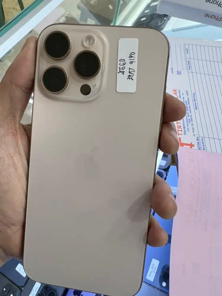 Iphone 16 promax 256 inter bea cukai bh 91 muluss no minus