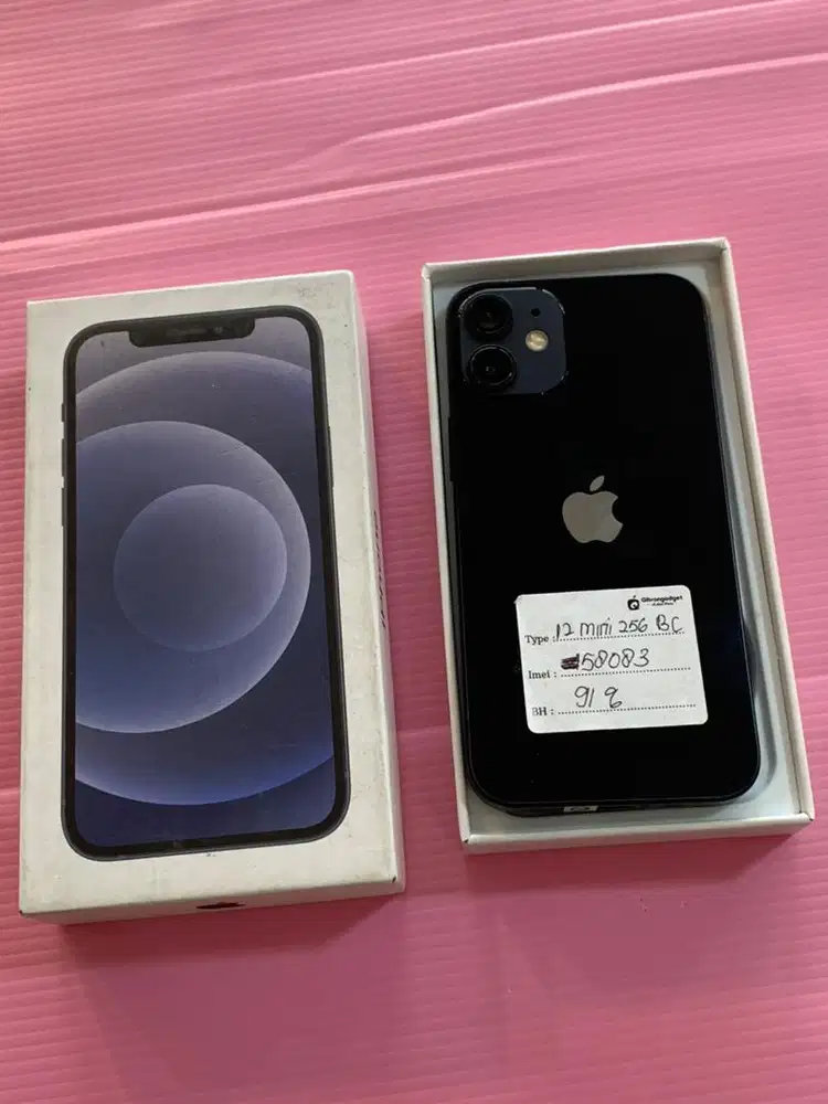 IPHONE 12 MINI 256GB BEACUKAI TERDAFTAR