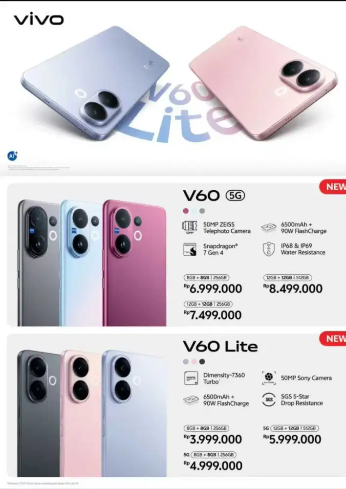 Vivo v60 lite 8/256