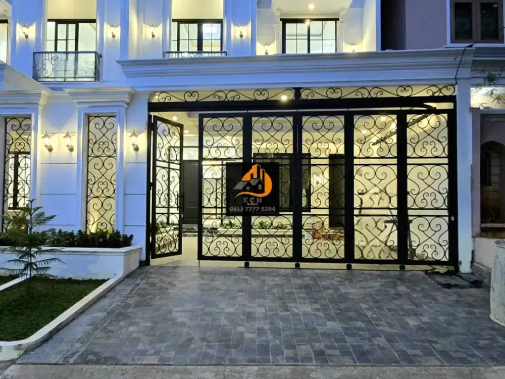 T25.Rumah Baru Dalam Komplek Jalan Lebar Di Pondok Kelapa Jakarta Timur