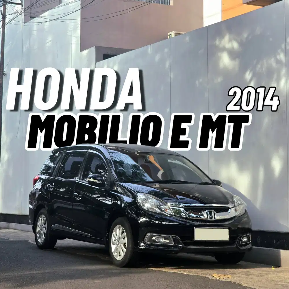 DP 4 JT !!! Honda Mobilio 2014 Warna Hitam Kondisi Sangat PRIMA