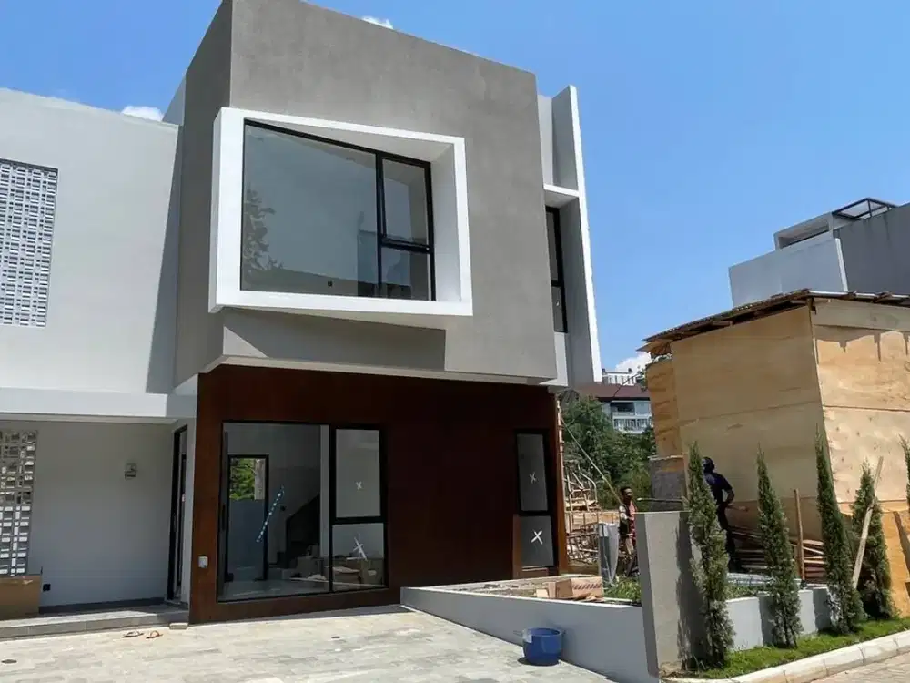 Rumah Cantik Dalam Cluster Cisitu di Kawasan Premium Kota Bandung Utara Dago