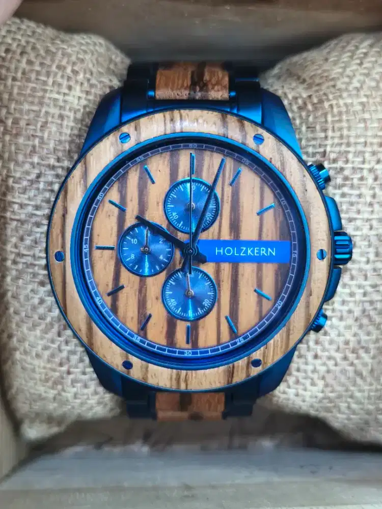 Jam Tangan Holzkern Gareth Zebrano Germany